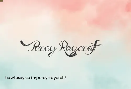 Percy Roycroft