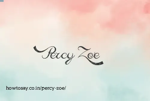 Percy Zoe
