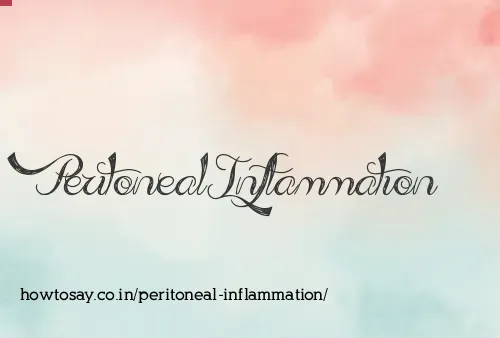 Peritoneal Inflammation