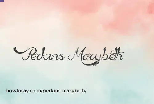 Perkins Marybeth