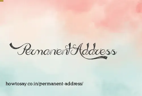 Permanent Address