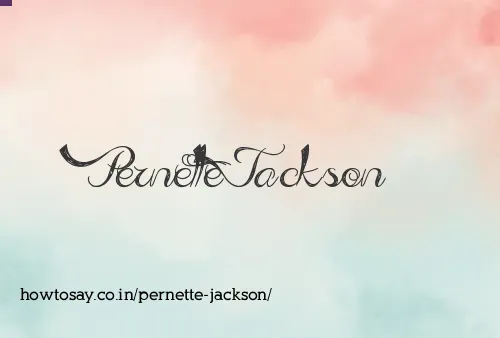 Pernette Jackson