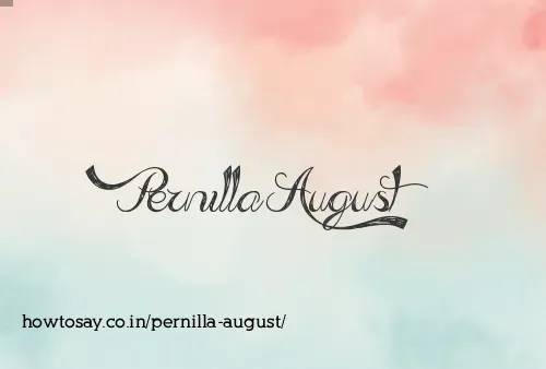 Pernilla August