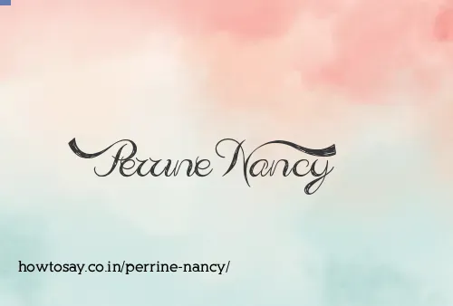 Perrine Nancy