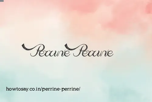 Perrine Perrine