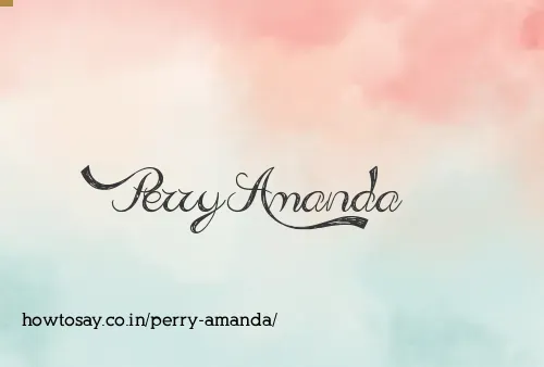 Perry Amanda