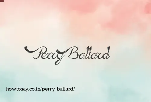 Perry Ballard