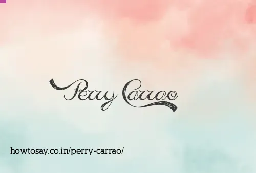 Perry Carrao