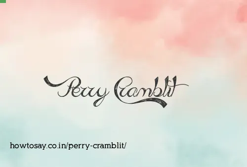 Perry Cramblit