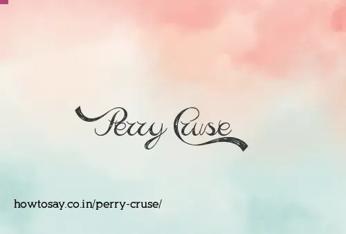 Perry Cruse