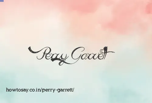 Perry Garrett