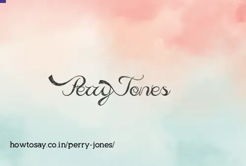 Perry Jones