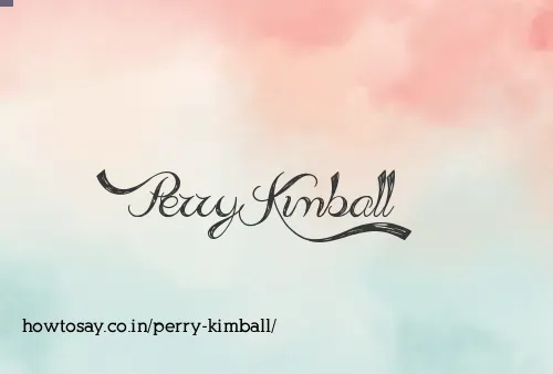Perry Kimball