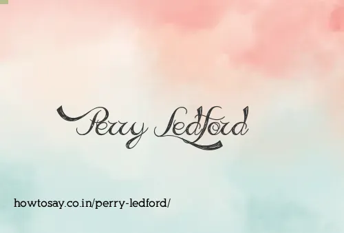 Perry Ledford