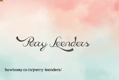 Perry Leenders