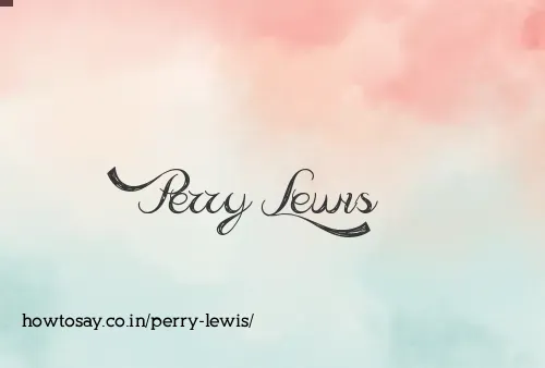 Perry Lewis