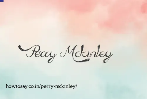 Perry Mckinley