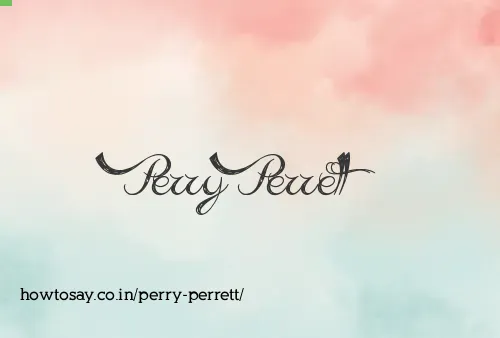 Perry Perrett