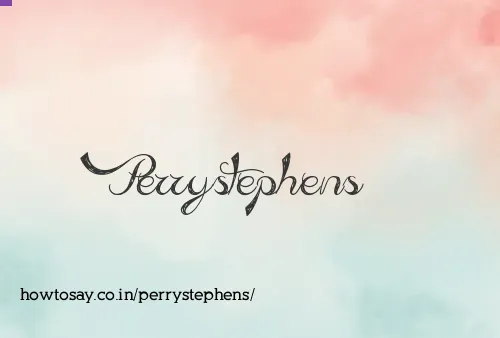 Perrystephens