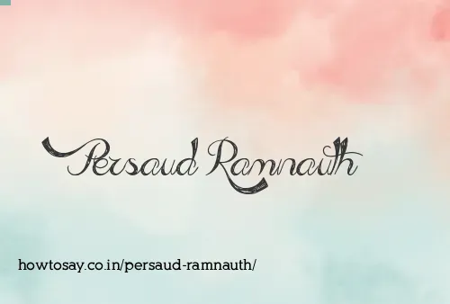 Persaud Ramnauth
