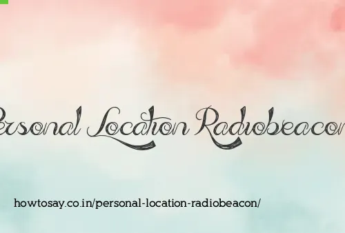 Personal Location Radiobeacon