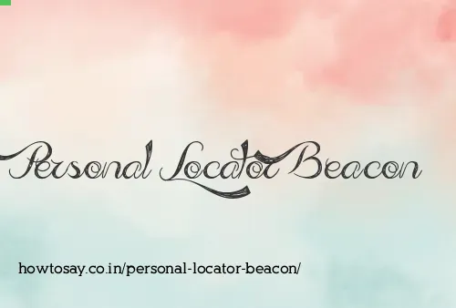 Personal Locator Beacon