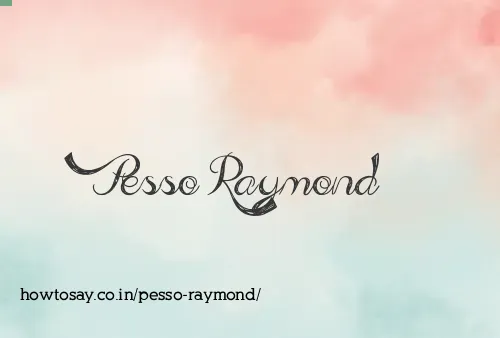 Pesso Raymond