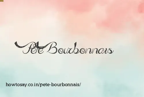 Pete Bourbonnais