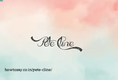 Pete Cline