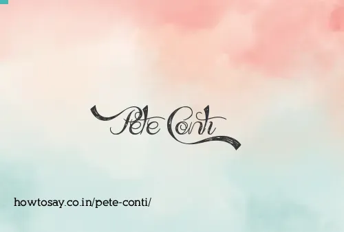 Pete Conti