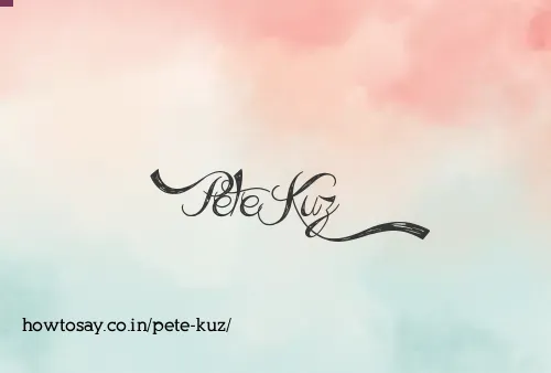 Pete Kuz