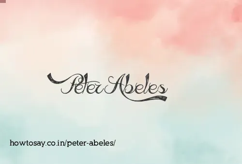 Peter Abeles