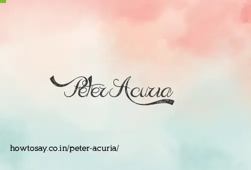 Peter Acuria