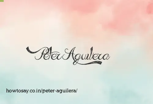 Peter Aguilera