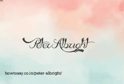 Peter Albright
