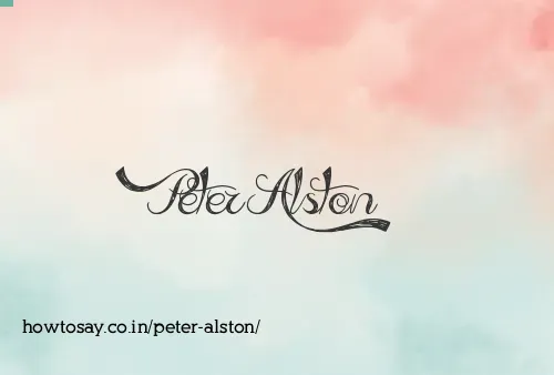 Peter Alston