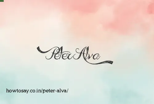 Peter Alva