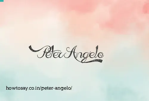 Peter Angelo