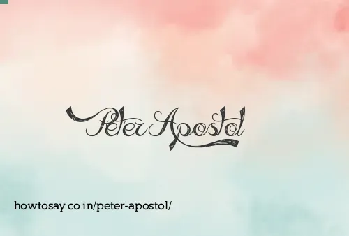 Peter Apostol
