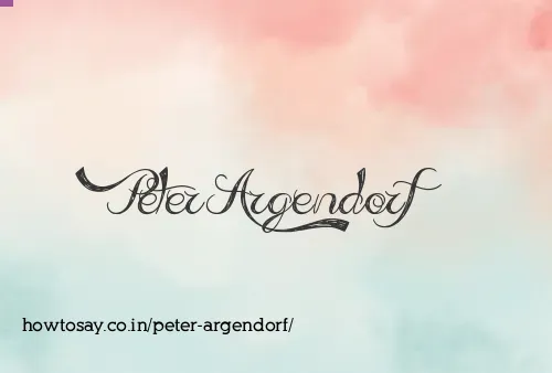 Peter Argendorf