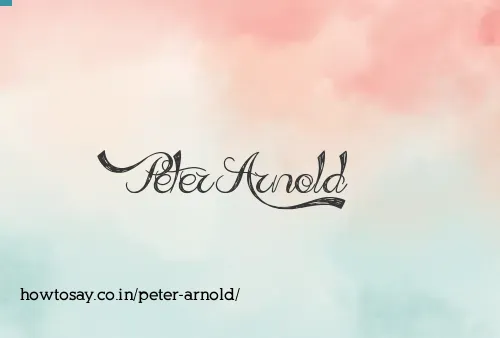 Peter Arnold