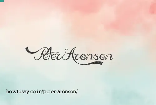 Peter Aronson