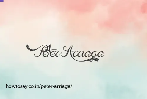 Peter Arriaga