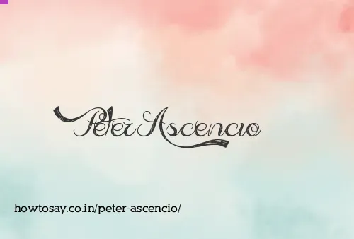 Peter Ascencio