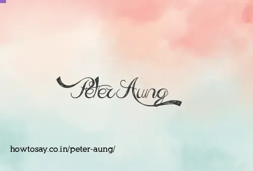 Peter Aung
