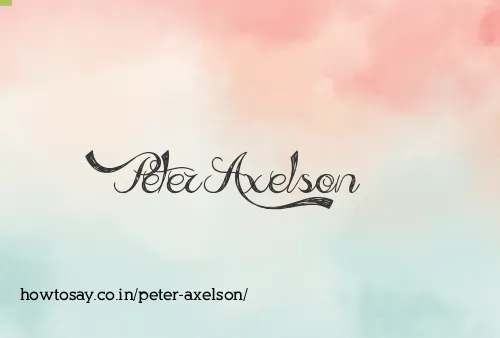 Peter Axelson