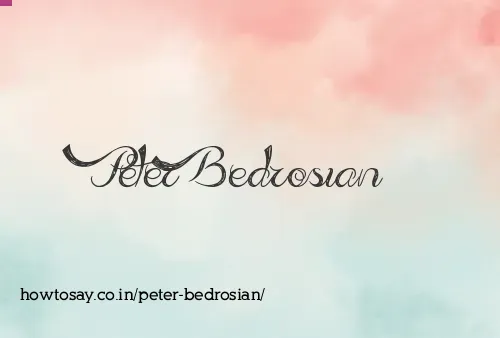 Peter Bedrosian