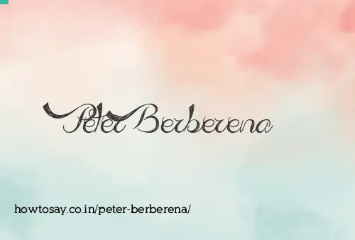 Peter Berberena