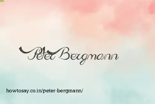 Peter Bergmann