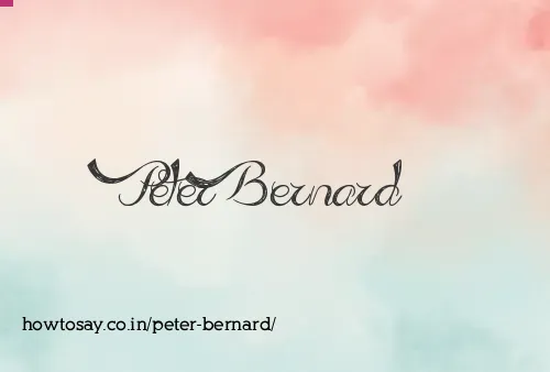 Peter Bernard